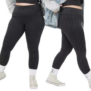 NWT Offline Aerie Seamless Ribbed Cable Stripe High Rise 7/8 Leggings Size Small